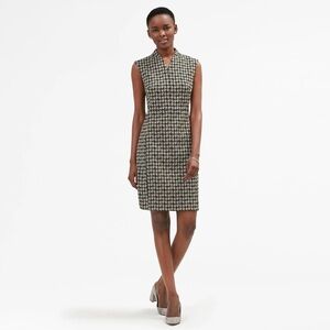 M.M. LaFleur - The Aditi 2.0—Modern Houndstooth - Black / Sand